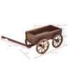 Tangkula Outdoor Flower Planter Wood Wagon Decoration Wheels 2 Tangkula Outdoor Flower Planter Wood Wagon Decoration Wheels -Tangkula GUEST 8e4b47ca df8c 47fb 8c9a 58620dad9874