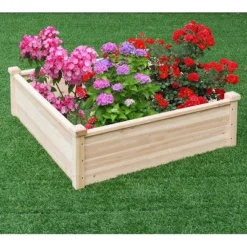 Tangkula Wooden Garden Bed Vegetable Flower Raised Square Planter Kit Outdoor Garden 10 Tangkula Wooden Garden Bed Vegetable Flower Raised Square Planter Kit Outdoor Garden -Tangkula GUEST 936cd719 880a 4f12 bc44 6f35220ac08b