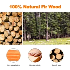 Tangkula 2-Tier Raised Garden Bed With Trellis Wooden Planter Container With 2 Planter Boxes For Climbing Plants Flower Herb Growing -Tangkula GUEST 99b07537 fe18 4db9 b2a8 da0a288c417d