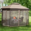 10' X 12' Octagonal Canopy Tent Patio Gazebo Canopy Shelter W/ Mosquito Netting -Tangkula GUEST a5b31221 cc77 43f1 8fb0 54663d16b5dc