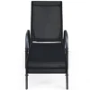 Tangkula Outdoor Chaise Lounge Chair Adjustable Reclining Bed With Backrest& Armrest -Tangkula GUEST ba37e8d0 9869 4464 b97e ae2c89ac0494