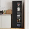 Tangkula 70" Storage Cabinet Freestanding Pantry Cabinet W/2 Doors & 5 Shelves Black 1 Tangkula 70" Storage Cabinet Freestanding Pantry Cabinet W/2 Doors & 5 Shelves Black -Tangkula GUEST bbd16306 50ab 404b bb7a bf9e9e601cbc
