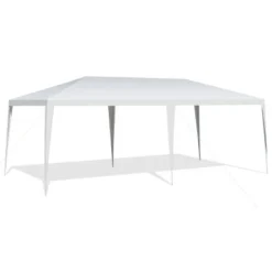 Tangkula 10'x20' Outdoor White Wedding Party Event Tent Gazebo Canopy Pavilion 11 Tangkula 10'x20' Outdoor White Wedding Party Event Tent Gazebo Canopy Pavilion -Tangkula GUEST bda2dc00 e71b 44fb bafd b172d330da12