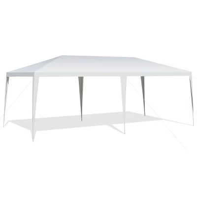 Tangkula 10'x20' Outdoor White Wedding Party Event Tent Gazebo Canopy Pavilion 6 Tangkula 10'x20' Outdoor White Wedding Party Event Tent Gazebo Canopy Pavilion - Image 4