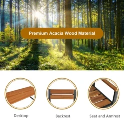 Tangkula Patented 7PCS Patio Dining Set Outdoor Furniture Set W/ 6 Armchairs Umbrella Hole -Tangkula GUEST bebd9ae6 8bbc 4e1c ab37 76be5bf67e39