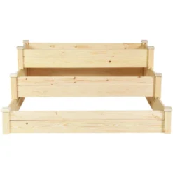 Tangkula 3 Tier Wooden Raised Garden Bed Planting Box Growing Flower Vegetables Outdoor 10 Tangkula 3 Tier Wooden Raised Garden Bed Planting Box Growing Flower Vegetables Outdoor -Tangkula GUEST c3259252 cb41 4a45 88dd 6048de63e45e