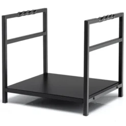 Tangkula Firewood Rack Fireplace Log Holder Wood Steel Stove Bracket Stacking Rack -Tangkula GUEST c5531b60 68cd 4e87 acb2 9920bdc004eb