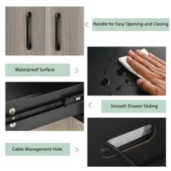 Tangkula 3-Door 71" Kitchen Buffet Pantry Storage Cabinet W/Hutch Adjustable Shelf -Tangkula GUEST c57a90da bfb8 47c3 9d38 920898d91bbb