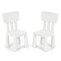 Tangkula Kids Table And 2 Chairs Set Children Play Activity Table Furniture Set Blue/Pink/White/Green -Tangkula GUEST cad15c91 9cbd 4368 9271 a01be7c0b53d