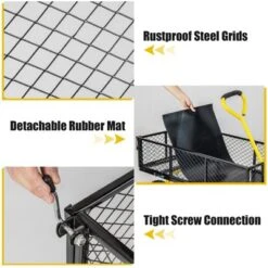 Tangkula Utility Garden Cart 900 Lbs/400 Kg(1200 Lbs/545 Kg) Heavy Duty Wagon Cart With Rotating Handle And Removable Sides -Tangkula GUEST cce42d50 efce 4395 ab2e c6255173a770