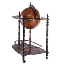 Tangkula Globe Bar Stand 34'' H Global Italian Style Rack Drinks Bottle Shelf -Tangkula GUEST d358473b aaa6 4254 8f00 5a13b9820327