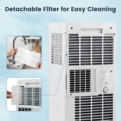 Tangkula 8000 BTU Portable Air Conditioner 3-in-1 AC Unit W/ Dehumidifier & Fan Sleep Mode & 24H Timer 16 Tangkula 8000 BTU Portable Air Conditioner 3-in-1 AC Unit W/ Dehumidifier & Fan Sleep Mode & 24H Timer -Tangkula GUEST d39a4ee8 3386 402c 9a44 9259f8fdd9cf