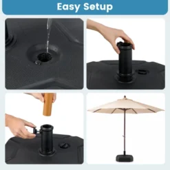 Tangkula Fillable Patio Umbrella Base Outdoor Market Umbrella Stand W/ Handle For Yard 20 Tangkula Fillable Patio Umbrella Base Outdoor Market Umbrella Stand W/ Handle For Yard -Tangkula GUEST d820d56e 4e06 4c18 8df9 8440ff3d99cd
