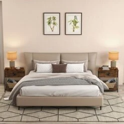 Tangkula 2-tier Nightstand Bedside End Sofa Coffee Table For Bedroom Living Room -Tangkula GUEST dbcf7661 e928 4ec5 9681 c05dfe638f99