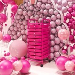 Tangkula 10 Drawer Rolling Cart Storage Cart With Removable Drawers Home Multipurpose Organizer Storage Unit -Tangkula GUEST e98bfff7 c6de 4dbe 88fc a5b70a9fb7fa