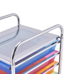 Tangkula 6 Drawer Scrapbook Paper Organizer Rolling Storage Cart For Office School Multicolor -Tangkula GUEST ea68421b f90f 41ff 92e8 eb49e1b20632