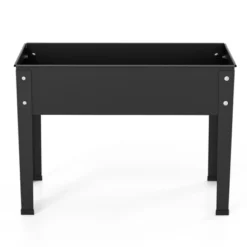 Tangkula Raised Garden Bed W/ Metal Legs Low Height Elevated Gardening Container W/ Drainage Hole For Vegetables Flowers Herbs -Tangkula GUEST eb4b708f d735 4480 81f1 cab77e9d0c53
