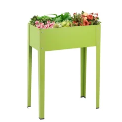 Tangkula Outdoor Elevated Garden Plant Stand Raised Garden Bed With Legs For Indoor And Outdoor Use 25" X13" X 31.5" -Tangkula GUEST efb9f99b ff9c 4082 ab61 dfcf3c1edf7d