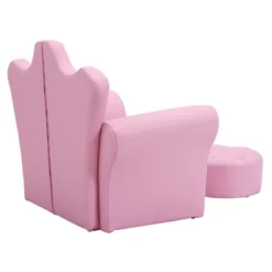 Tangkula Single Sponge Sofa Toddler Children Leisure Chair With Armrest Ottoman Kids Furniture Pink -Tangkula GUEST effce8c2 d0f8 4b5f a8b7 a0973b91612e