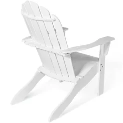 Tangkula 2PCS Wooden Classic Adirondack Chair Lounge Chair Outdoor Patio White 15 Tangkula 2PCS Wooden Classic Adirondack Chair Lounge Chair Outdoor Patio White -Tangkula GUEST f4801072 102d 485a a1bc 11ad4c276681