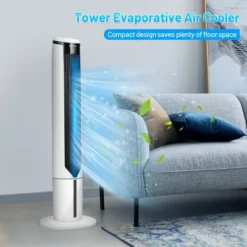 Tangkula 41" Tower Fan 3 In 1 Evaporative Air Cooler Humidifier W/ Remote Control
