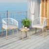 Tangkula 3 Pieces Patio Bistro Set Outdoor PE Wicker Conversation Furniture Set 1 Tangkula 3 Pieces Patio Bistro Set Outdoor PE Wicker Conversation Furniture Set -Tangkula GUEST f7445d0f cae0 4216 9a8b d887cf91b1ef