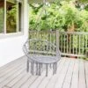 Tangkula Hammock Chair Hanging Cotton Rope Macrame Swing Chair Indoor Outdoor